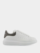 Alexander McQueen White and Cool Grey Oversized Sneaker
