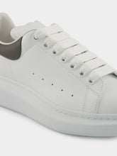 Alexander McQueen White and Cool Grey Oversized Sneaker
