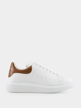 Alexander McQueen Off-White and Brown Oversized Sneakers