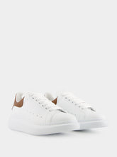 Alexander McQueen Off-White and Brown Oversized Sneakers