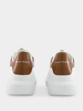 Alexander McQueen Off-White and Brown Oversized Sneakers