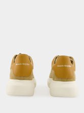 Alexander McQueen Dark Caramel Oversized Suede Sneaker