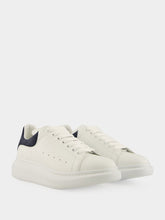Alexander McQueen White and Blue Oversized New Tech Sneakers