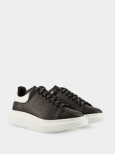 Alexander McQueen Black and White Oversized Sneakers