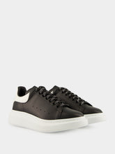 McQueen Black and White Oversized Sneakers