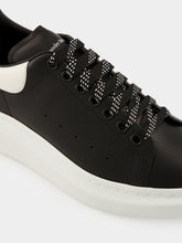 McQueen Black and White Oversized Sneakers