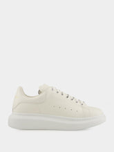 White Oversized Sneakers New Tech Calf Leather