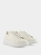Alexander McQueen White Oversized Sneakers New Tech Calf Leather
