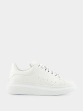 Alexander McQueen White Oversized Leather Sneaker