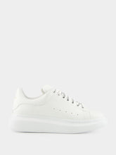 Alexander McQueen White Oversized Leather Sneaker