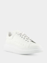 Alexander McQueen White Oversized Leather Sneaker