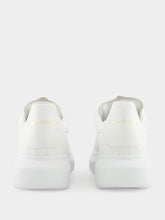 Alexander McQueen White Oversized Leather Sneaker
