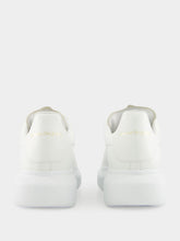 Alexander McQueen White Oversized Leather Sneaker