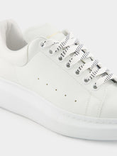 Alexander McQueen White Oversized Leather Sneaker