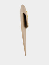 Saint Laurent Dark Beige Uptown Pouch in Grain de Poudre Leather