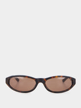 Balenciaga Dark Havana Neo Round Sunglasses