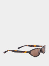 Balenciaga Dark Havana Neo Round Sunglasses