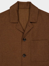Piacenza 1733 Brown Cashmere-Silk Buttoned Jacket