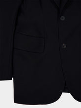 Balenciaga Black Wool Twill Hourglass Jacket