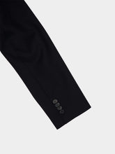 Balenciaga Black Wool Twill Hourglass Jacket