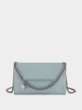Stella McCartney Ice Blue Falabella Wallet Crossbody