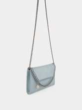 Stella McCartney Ice Blue Falabella Wallet Crossbody