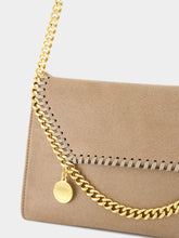 Stella McCartney Falabella Mini Faux Brushed-Leather Shoulder Bag