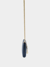 Stella McCartney Feather Blue Vegan Leather Mini Crossbody Bag