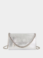 Stella McCartney Silver Falabella Metallic Crossbody Bag