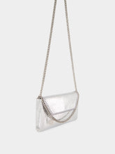 Stella McCartney Silver Falabella Metallic Crossbody Bag