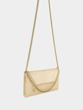 Stella McCartney Gold Falabella Crossbody Wallet