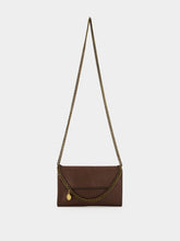 Stella McCartney Mahogany Brown Falabella Crossbody Bag
