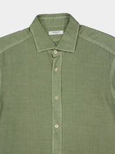 Boglioli Green Long-Sleeved Shirt