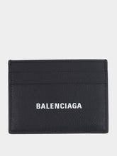 Balenciaga Black Leather Card Holder