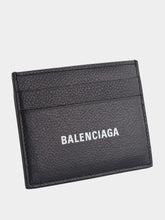 Balenciaga Black Leather Card Holder