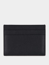 Balenciaga Black Grained Leather Cash Card Holder