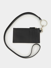 Balenciaga Black Cash Card Case with Keychain