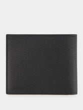Balenciaga Black Cash Square Folded Leather Wallet