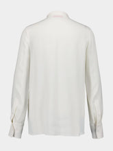 Valentino Garavani Scarf-detail silk shirt