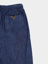 Valentino Garavani Chambray Denim Bermuda Shorts