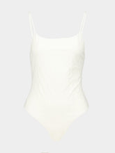 Valentino Garavani White Lycra Swimsuit