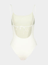 Valentino Garavani White Lycra Swimsuit