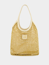 Miu Miu Platinum Ivy Beaded Duchesse Bag