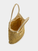 Miu Miu Platinum Ivy Beaded Duchesse Bag