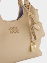 Miu Miu Beige Calf Leather Handbag