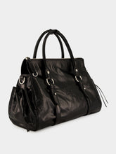 Miu Miu Black Shiny Leather Top-Handle Bag