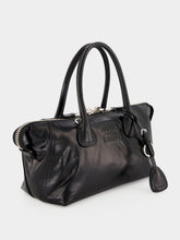 Miu Miu Black Glossy Leather Handbag