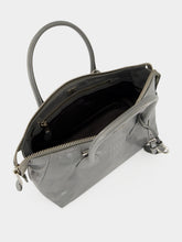 Miu Miu Opaline Glossy Leather Handbag