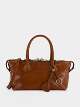 Miu Miu Palissandro Glossy Leather Handbag