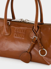 Miu Miu Palissandro Glossy Leather Handbag